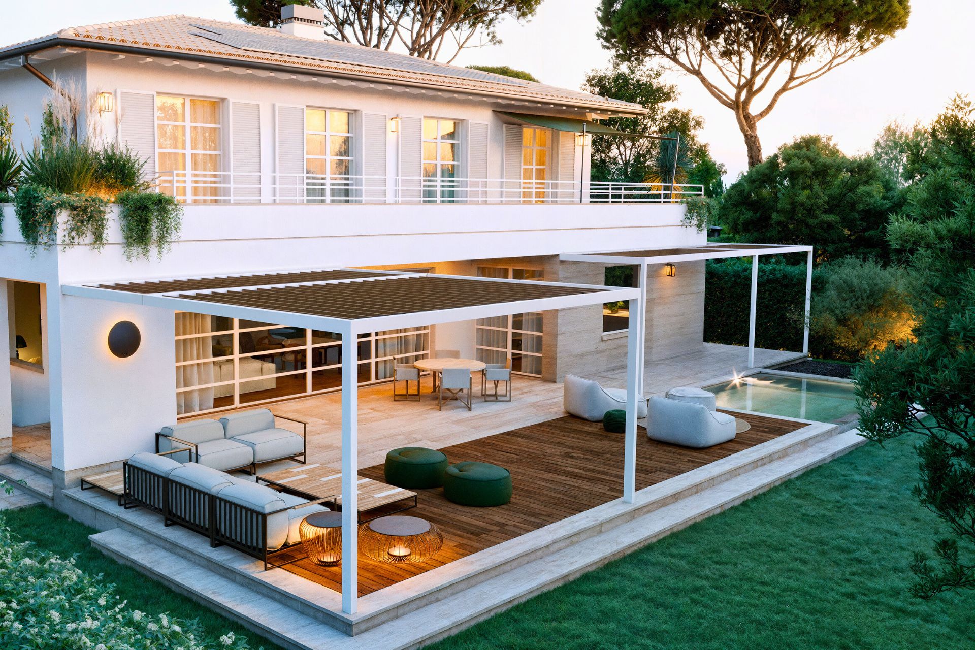 riqualificazione villa di lusso forte dei marmi