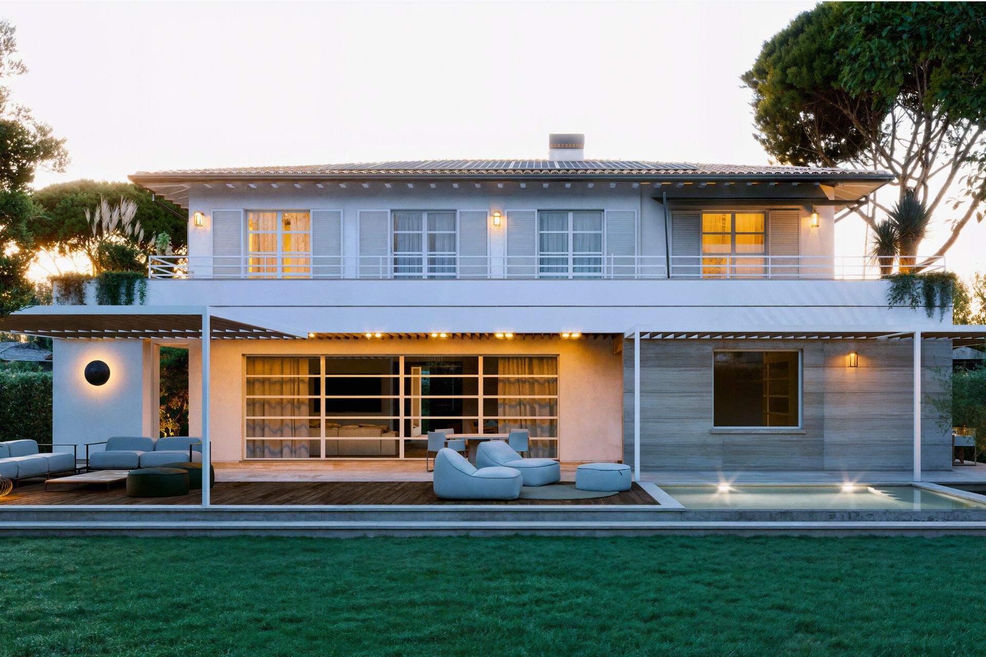 riqualificazione villa di lusso forte dei marmi