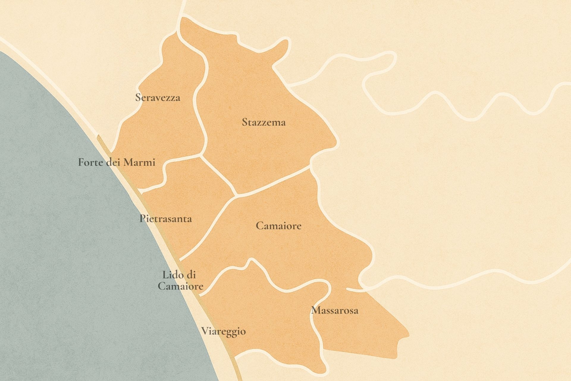 La Versilia: territorio di mare, arte e cultura
